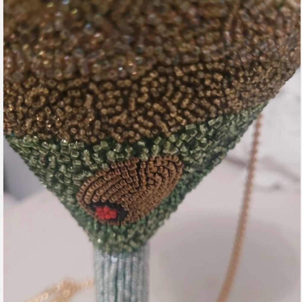 Anthropologie beaded icon martini bag - Picture 3 of 4